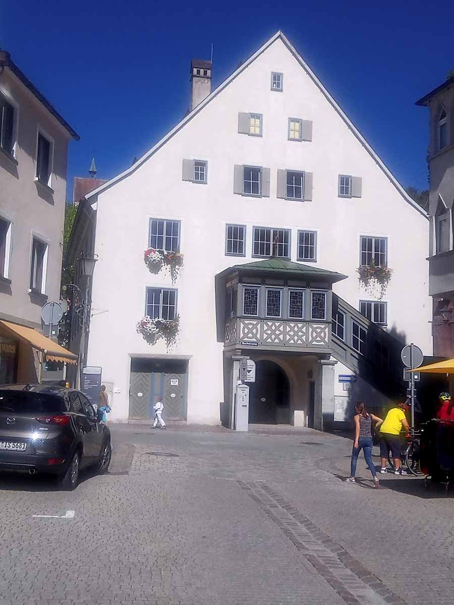 Das alte Kornhaus der Stadt Leutkirch